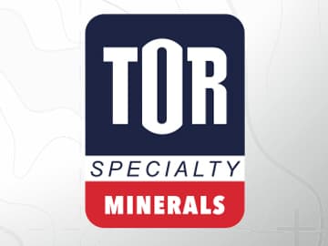 TOR Minerals promotiemateriaal